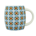 Peranakan Blue Ceramic Mug