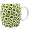 Peranakan Green Ceramic Mug