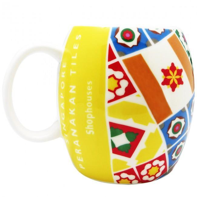 Peranakan Mix Ceramic Mug Diagonal