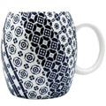Peranakan Navy Blue Ceramic Mug