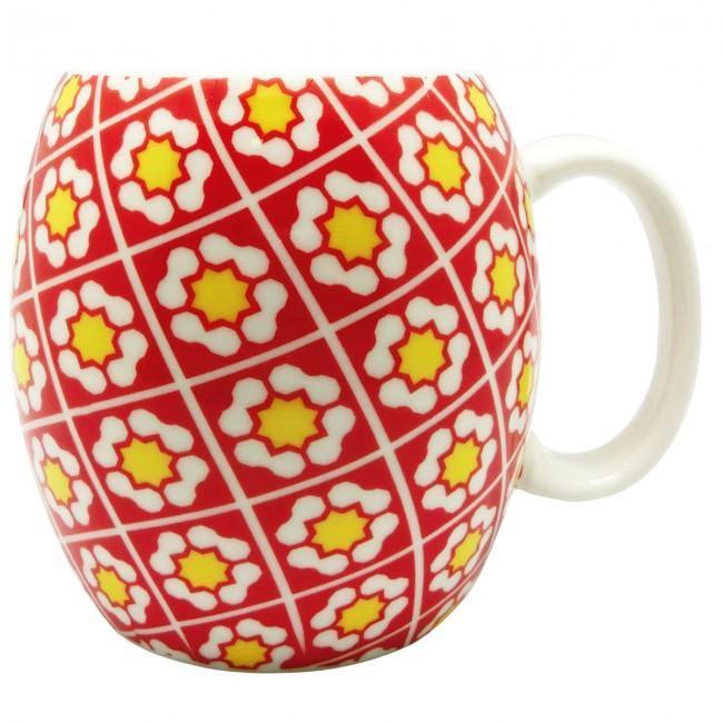Peranakan Red Ceramic Mug