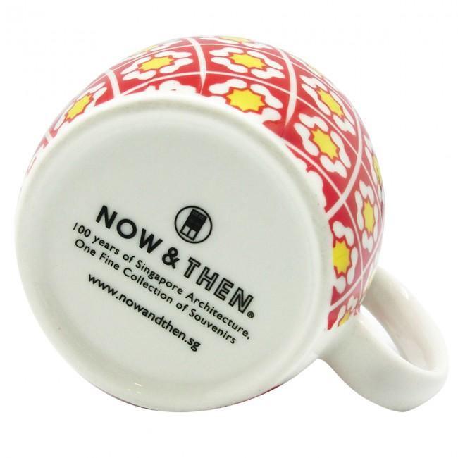 Peranakan Red Ceramic Mug