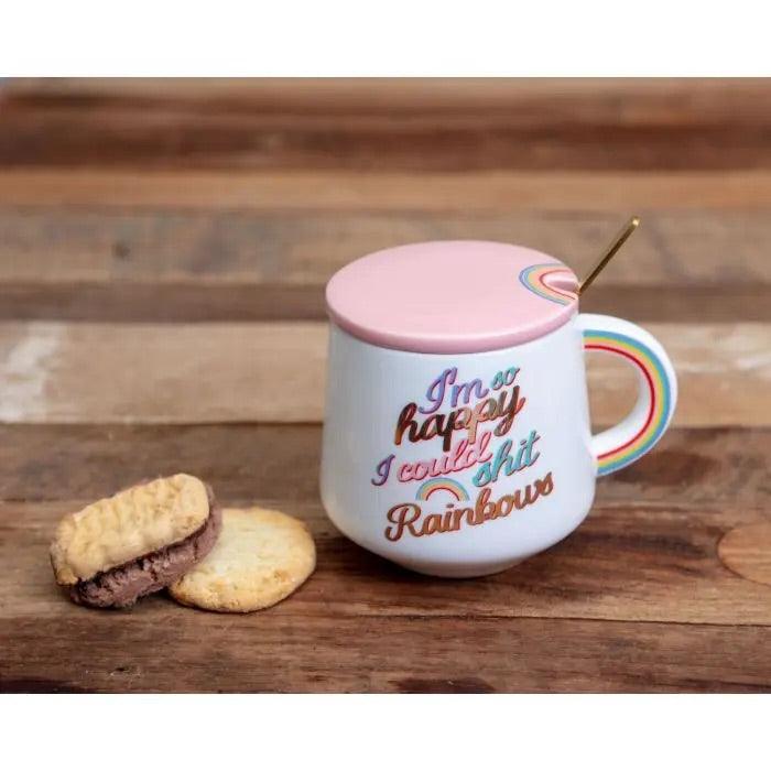 Rainbow Mug - I'm So Happy