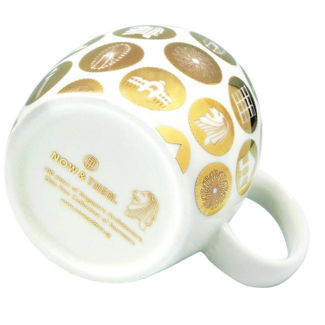 Starburst Gold Ceramic Mug