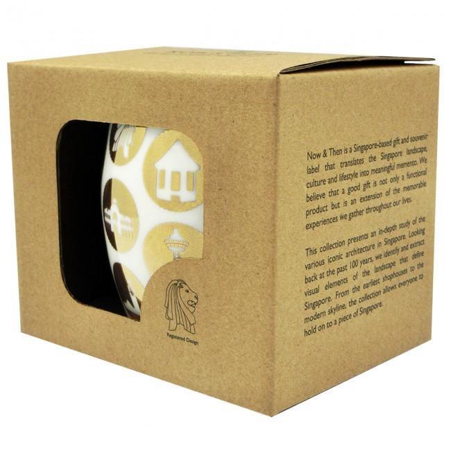 Starburst Gold Ceramic Mug
