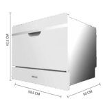 Bolero Aguazero 2500 S-BI White Glass - Image 4