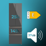 Bolero CoolMarket Combi F2D 400 Grey Glass E - Image 4