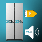 Bolero CoolMarket SBS 436 SBI Inox E - Image 3