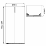 Bolero CoolMarket SBS 592 WD Dark E - Image 2