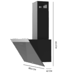 Bolero Flux DT 906500 Glass Black A - Imagen 3