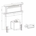 Bolero Flux ET 908000 Glass Black A++ - Imagen 4