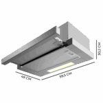 Bolero Flux TLM 606500 Inox A - Imagen 3