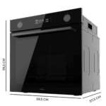 Bolero Hexa AF326000 Glass Black A - Imagen 3