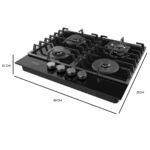 Bolero Squad G 4200F Glass Black - Imagen 4